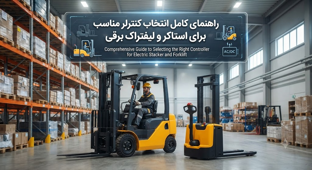 راهنمای خریدکنترلر مناسب برای استاکر و لیفتراک برقی